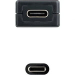 Cable Alargador USB Tipo-C 3.2 con Amplificador Nanocable 10.01.1312/ USB Tipo-C Macho - USB Tipo-C Hembra/ 10m/ Negro - PixelPlaza