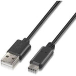 Cable USB 2.0 Tipo-C Nanocable 10.01.2100/ USB Tipo-C Macho - USB Macho/ 480Mbps/ 50cm/ Negro - PixelPlaza