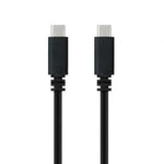 Cable USB 2.0 Tipo-C Nanocable 10.01.2301-L150/ USB Tipo-C Macho - USB Tipo-C Macho/ 480Mbps/ 1.5m/ Negro - PixelPlaza