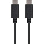 Cable USB 2.0 Tipo-C Nanocable 10.01.2301/ USB Tipo-C Macho - USB Tipo-C Macho/ 480Mbps/ 1m/ Negro - PixelPlaza