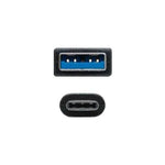 Cable USB 3.1 Nanocable 10.01.4001/ USB Tipo-C Macho - USB Macho/ 1m/ Negro - PixelPlaza