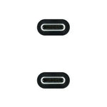 Cable USB 3.1 Tipo-C Nanocable 10.01.4101-L150/ USB Tipo-C Macho - USB Tipo-C Macho/ Hasta 100W/ 10Gbps/ 1.5m/ Negro - PixelPlaza