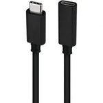 Cable Alargador USB Tipo-C 3.2 Nanocable 10.01.4501-L150/ USB Tipo-C Macho - USB Tipo-C Hembra/ 1.5m/ Negro - PixelPlaza