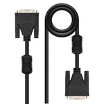 Cable DVI Dual Nanocable 10.15.0802/ DVI Macho - DVI Macho/ 1.8m/ Negro - PixelPlaza