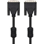 Cable DVI Dual Nanocable 10.15.0802/ DVI Macho - DVI Macho/ 1.8m/ Negro - PixelPlaza