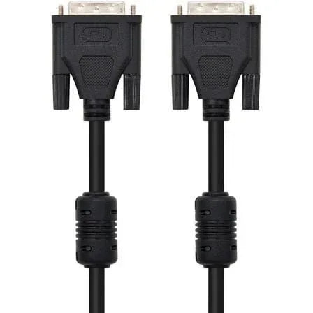 Cable DVI Dual Nanocable 10.15.0802/ DVI Macho - DVI Macho/ 1.8m/ Negro - PixelPlaza