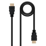 Cable HDMI 1.4 Nanocable 10.15.1703/ HDMI Macho - HDMI Macho/ 3m/ Negro - PixelPlaza