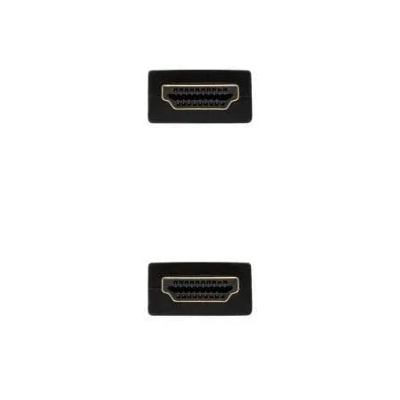Cable HDMI 1.4 Nanocable 10.15.1705/ HDMI Macho - HDMI Macho/ 5m/ Negro - PixelPlaza