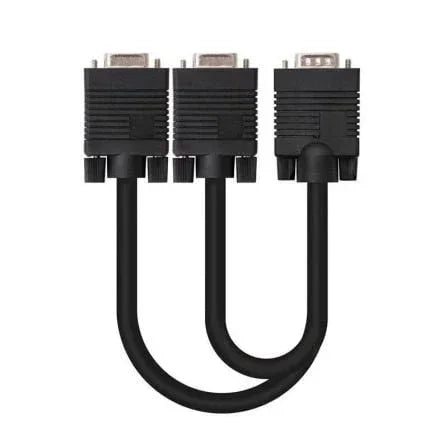 Cable Duplicador VGA Nanocable 10.15.2000/ VGA Macho - 2x VGA Hembra - PixelPlaza