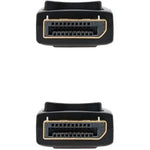 Cable DisplayPort 1.2 4K Nanocable 10.15.2302/ DisplayPort Macho - DisplayPort Macho/ 2m/ Negro - PixelPlaza
