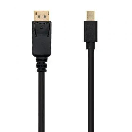 Cable Mini DisplayPort Nanocable 10.15.2402/ Mini DisplayPort Macho - DisplayPort Macho/ 2m/ Negro - PixelPlaza