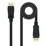 Cable DisplayPort Nanocable 10.15.2601-L150/ DisplayPort Macho - DisplayPort Macho/ 1.5m/ Negro - PixelPlaza