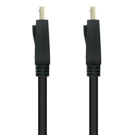 Cable DisplayPort Nanocable 10.15.2601-L150/ DisplayPort Macho - DisplayPort Macho/ 1.5m/ Negro - PixelPlaza