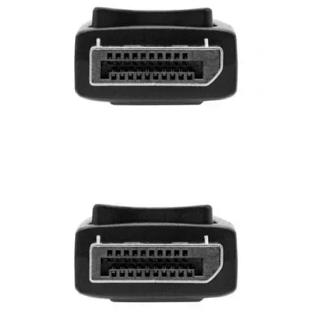 Cable DisplayPort Nanocable 10.15.2702/ DisplayPort Macho - DisplayPort Macho/ 2m/ Negro - PixelPlaza