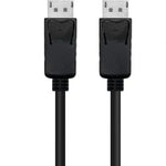 Cable DisplayPort 1.4 8K Nanocable 10.15.2802/ DisplayPort Macho - DisplayPort Macho/ 2m/ Certificado/ Negro - PixelPlaza