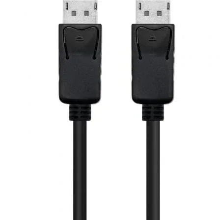 Cable DisplayPort 1.4 8K Nanocable 10.15.2805/ DisplayPort Macho - DisplayPort Macho/ 5m/ Certificado/ Negro - PixelPlaza