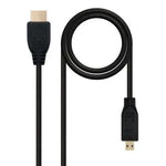 Cable Micro HDMI Nanocable 10.15.3502/ HDMI Macho - Micro HDMI Macho/ 1.8m/ Negro - PixelPlaza
