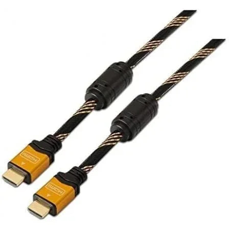 Cable HDMI 2.0 4K Nanocable 10.15.1602/ HDMI Macho - HDMI Macho/ 1.5m/ Negro/ Naranja - PixelPlaza