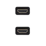 Cable HDMI 2.0 4K Nanocable 10.15.3703/ HDMI Macho - HDMI Macho/ 3m/ Negro - PixelPlaza