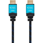 Cable HDMI 2.0 4K Nanocable 10.15.3705/ HDMI Macho - HDMI Macho/ 5m/ Negro/ Azul - PixelPlaza