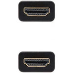 Cable HDMI 2.0 4K Nanocable 10.15.3705/ HDMI Macho - HDMI Macho/ 5m/ Negro/ Azul - PixelPlaza