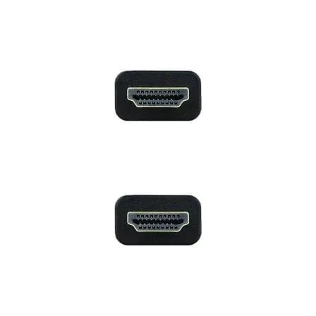 Cable HDMI 2.0 4K Nanocable 10.15.3725/ HDMI Macho - HDMI Macho/ 25m/ Negro - PixelPlaza