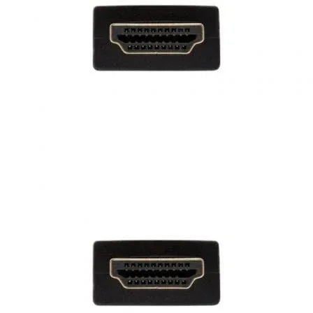 Cable HDMI 2.0 4K Nanocable 10.15.3801-L150/ HDMI Macho - HDMI Macho/ 1.5m/ Negro - PixelPlaza