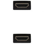Cable HDMI 2.0 4K Nanocable 10.15.3805/ HDMI Macho - HDMI Macho/ 5m/ Negro - PixelPlaza