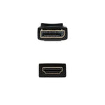 Cable DisplayPort Nanocable 10.15.4302/ DisplayPort Macho - HDMI Macho/ 2m/ Negro - PixelPlaza