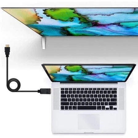 Cable DisplayPort Nanocable 10.15.4305/ DisplayPort Macho - HDMI Macho/ 5m/ Negro - PixelPlaza