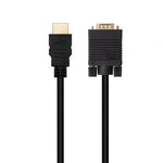 Cable Conversor Nanocable 10.15.4348/ HDMI Macho - VGA Macho/ 1.8m/ Negro - PixelPlaza