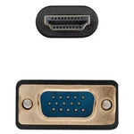 Cable Conversor Nanocable 10.15.4602/ VGA Macho - HDMI 8K Macho/ 1.8m/ Negro - PixelPlaza