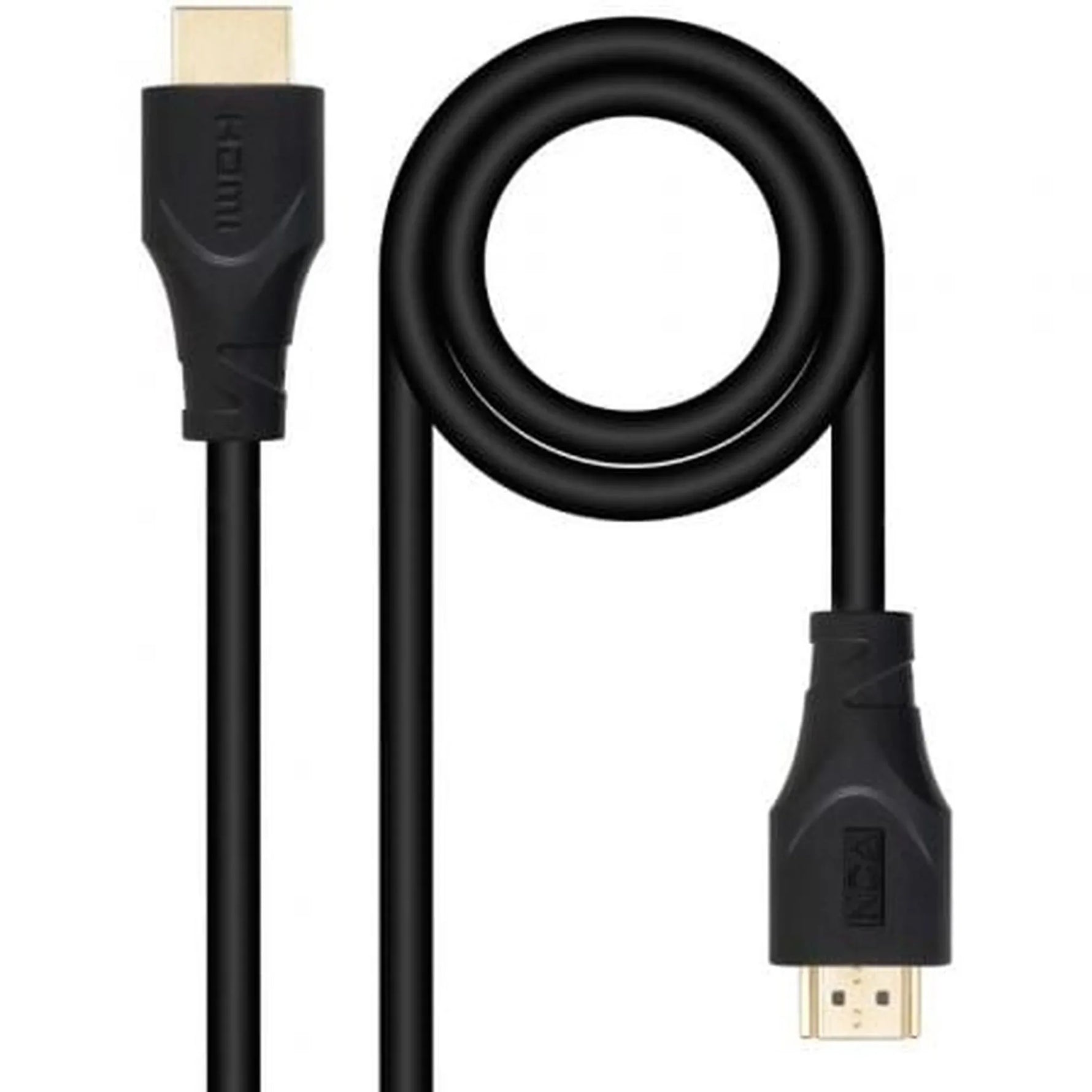 Cable HDMI 1.4 Nanocable 10.15.4701/ HDMI Macho - HDMI Macho/ 1m/ Negro - PixelPlaza