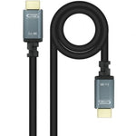 Cable HDMI 2.1 IRIS 8K Nanocable 10.15.8005/ HDMI Macho - HDMI Macho/ 5m/ Negro - PixelPlaza