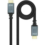 Cable HDMI 2.1 IRIS 8K Nanocable 10.15.8010/ HDMI Macho - HDMI Macho/ 10m/ Negro - PixelPlaza
