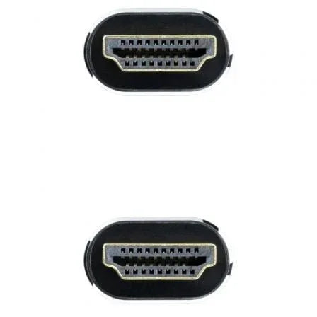 Cable HDMI 2.1 IRIS 8K Nanocable 10.15.8010/ HDMI Macho - HDMI Macho/ 10m/ Negro - PixelPlaza