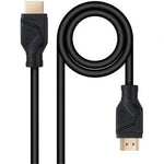 Cable HDMI 2.1 8K Nanocable 10.15.8300/ HDMI Macho - HDMI Macho/ 50cm/ Negro - PixelPlaza