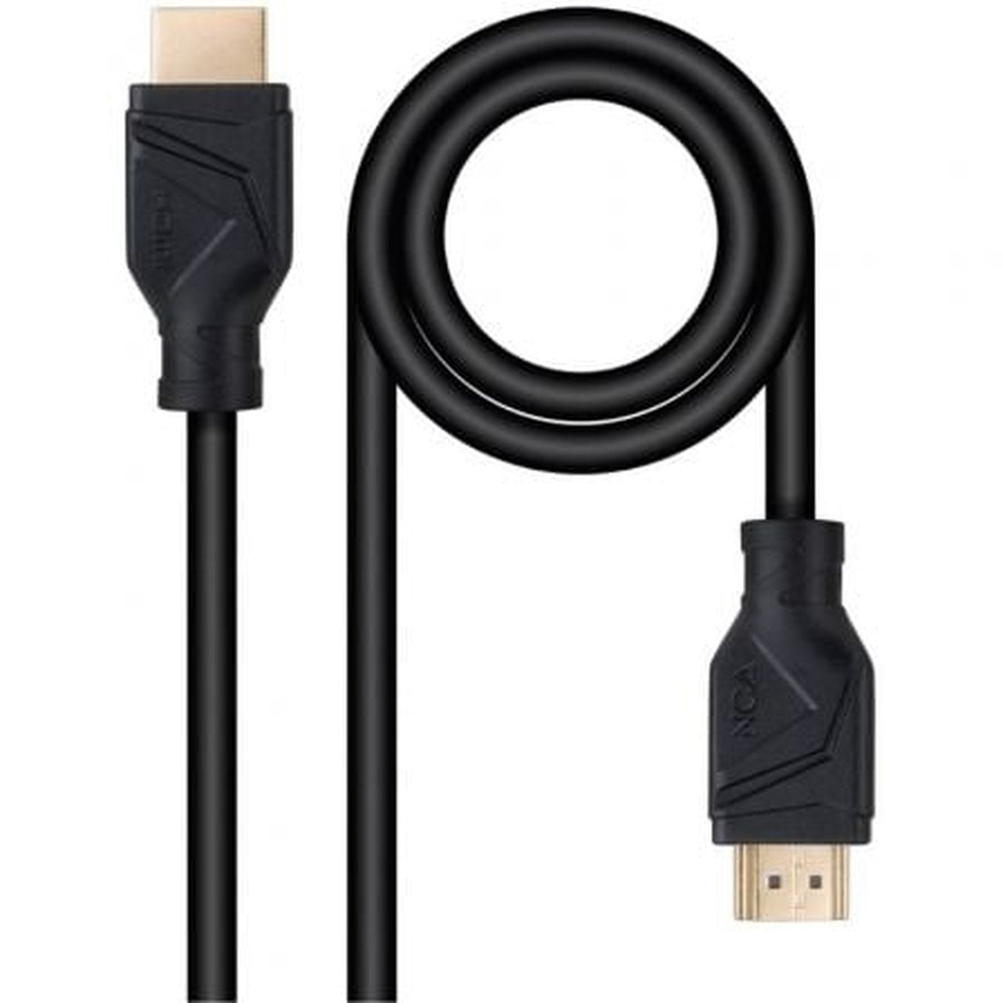 Cable HDMI 2.1 8K Nanocable 10.15.8301/ HDMI Macho - HDMI Macho/ 1m/ Negro