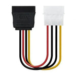 Cable de Alimentación SATA Nanocable 10.19.0205-OEM/ Molex Macho - SATA Hembra/ 16cm - PixelPlaza