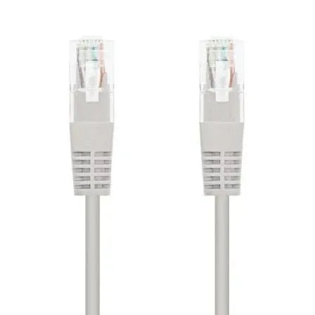 Cable de Red RJ45 UTP Nanocable 10.20.0100-L25 Cat.5e/ 25cm/ Gris - PixelPlaza