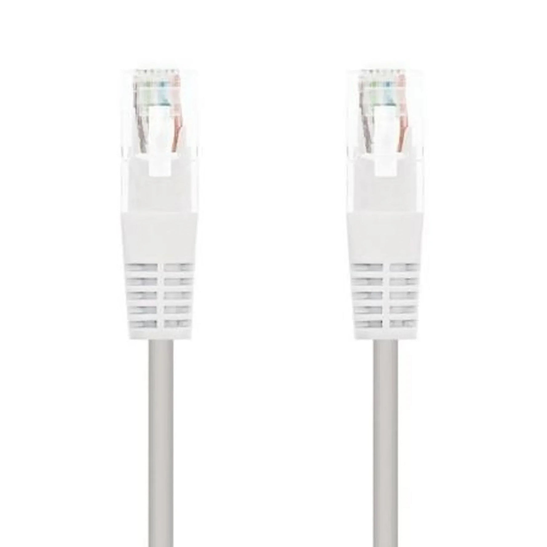 Cable de Red RJ45 UTP Nanocable 10.20.0101-W Cat.5e/ 1m/ Blanco - PixelPlaza