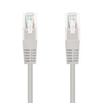 Cable de Red RJ45 UTP Nanocable 10.20.0101 Cat.5e/ 1m/ Gris - PixelPlaza