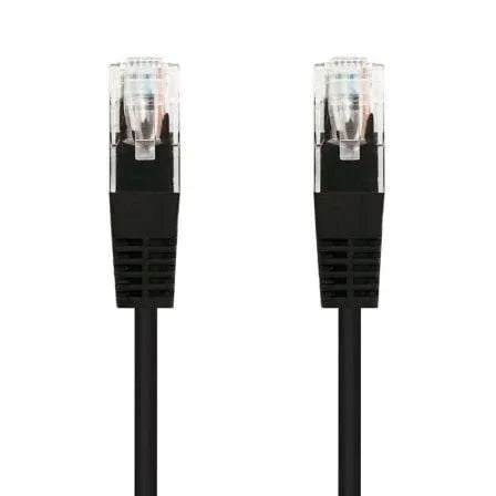 Cable de Red RJ45 UTP Nanocable 10.20.0102-BK Cat.5e/ 2m/ Negro - PixelPlaza