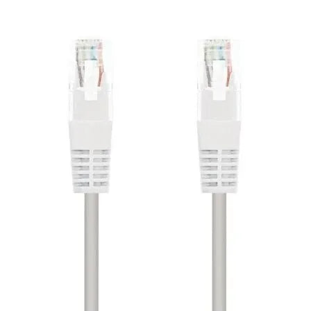 Cable de Red RJ45 UTP Nanocable 10.20.0103-W Cat.5e/ 3m/ Blanco - PixelPlaza