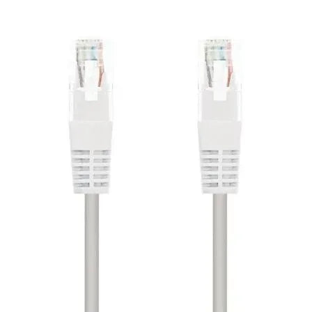 Cable de Red RJ45 UTP Nanocable 10.20.0103-W Cat.5e/ 3m/ Blanco - PixelPlaza