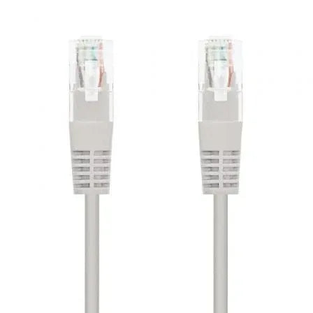 Cable de Red RJ45 UTP Nanocable 10.20.0120 Cat.5e/ 20m/ Gris - PixelPlaza