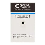 Bobina de Cable RJ45 UTP Nanocable 10.20.0304 Cat.5e/ 305m/ Gris - PixelPlaza