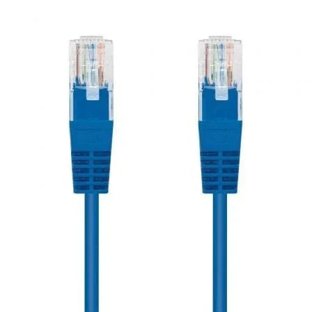 Cable de Red RJ45 UTP Nanocable 10.20.0400-BL Cat.6/ 50cm/ Azul - PixelPlaza