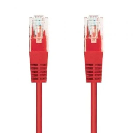 Cable de Red RJ45 UTP Nanocable 10.20.0400-L25-R Cat.6/ 25cm/ Rojo - PixelPlaza