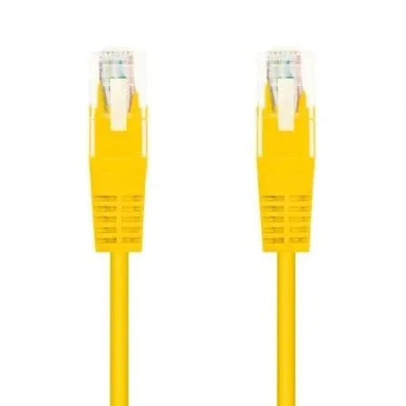 Cable de Red RJ45 UTP Nanocable 10.20.0400-L25-Y Cat.6/ 25cm/ Amarillo - PixelPlaza